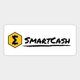 SmartCash Thick Logo Name Sticker